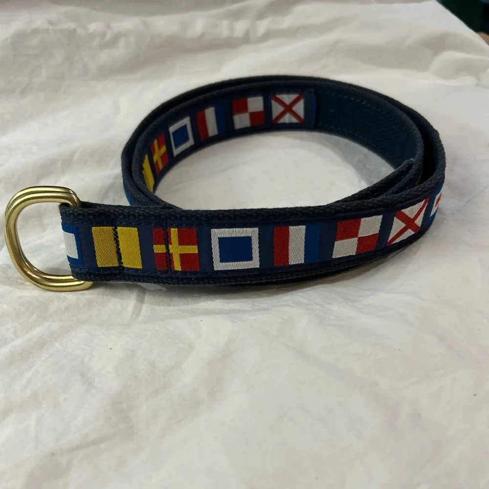 PRESTON Nautical Code Flag Belt‎ Fabric M